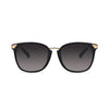 Front view of Covry - Vega Black Sunglasses