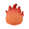 13 Inch Fluffy Calcifer Plush - Back View