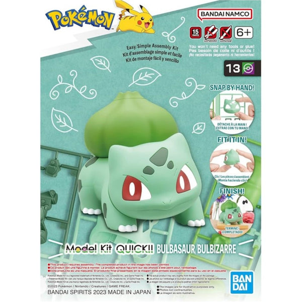 Model Kit Quick Bulbasaur