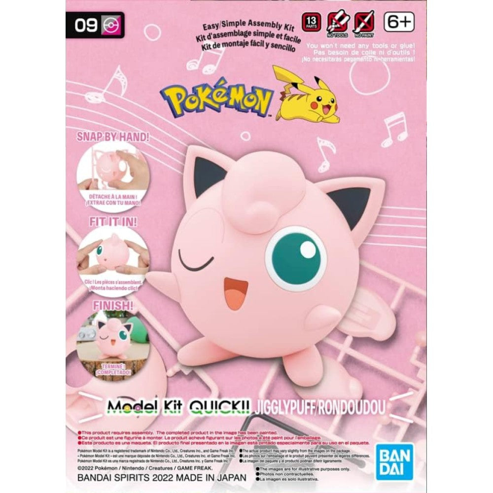 Pokemon Model Kit Quick Jigglypuff