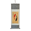 Wall scroll with double fish