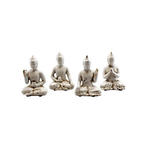 Ceramic Resting Buddha in 4 different poses