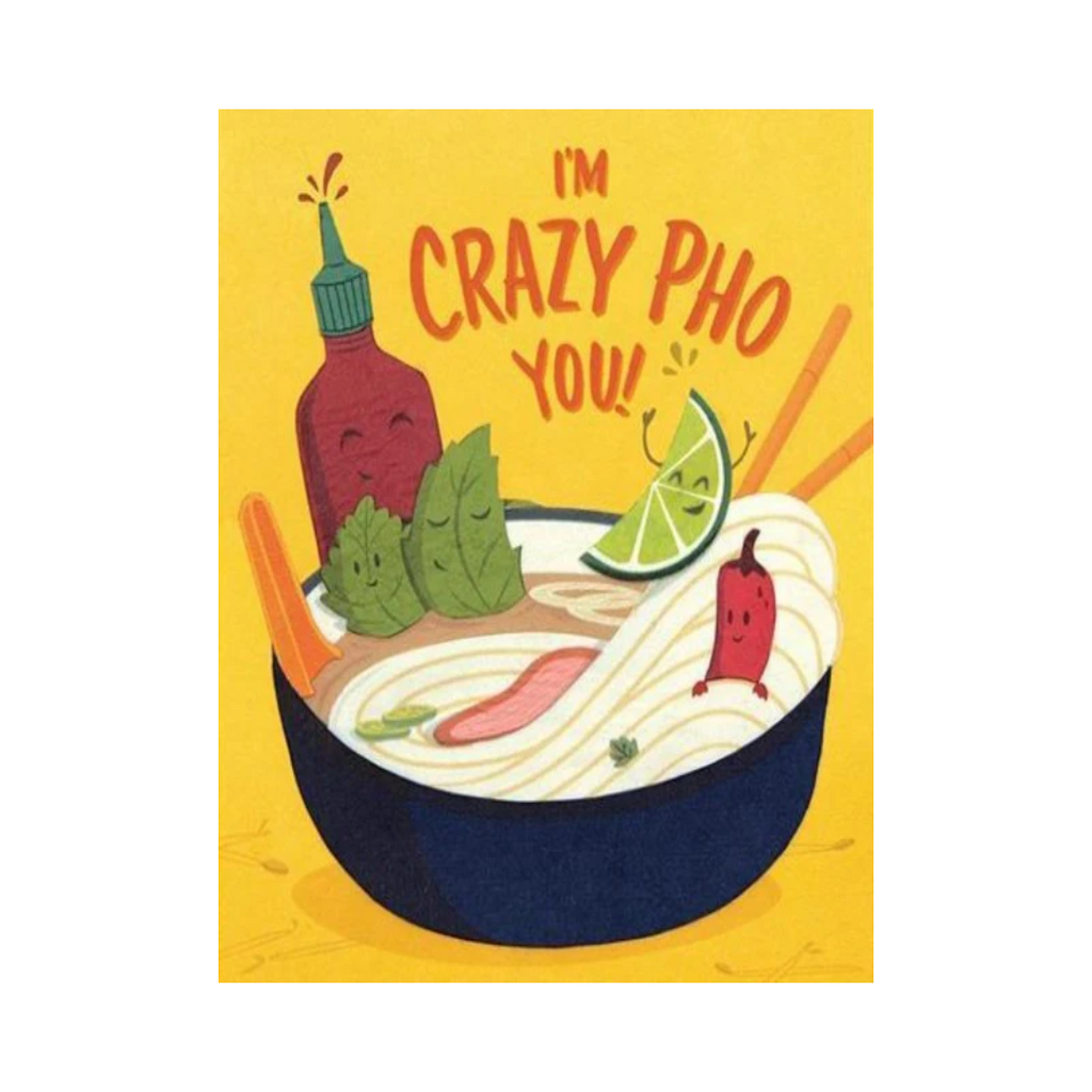 Handcrafted Cards: Crazy Pho You