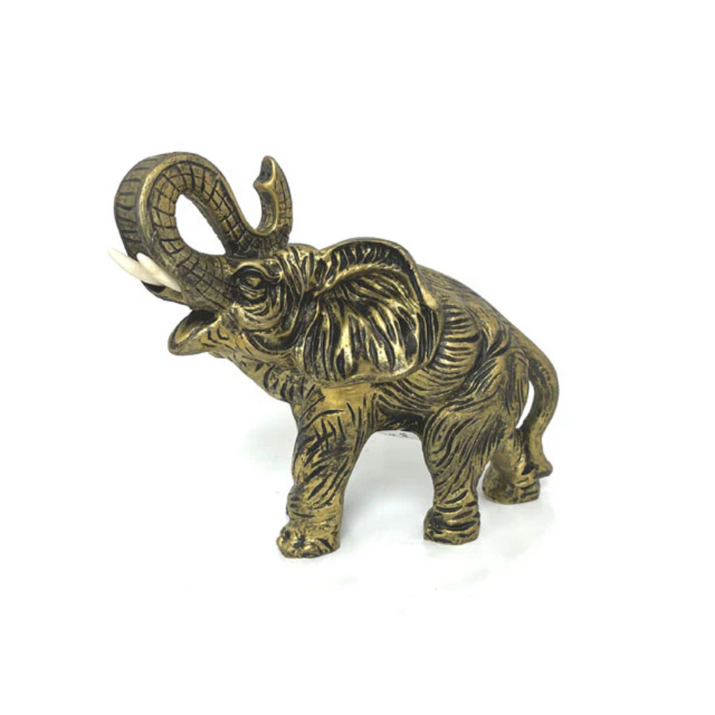 Lucky Elephant Figurine - 6"