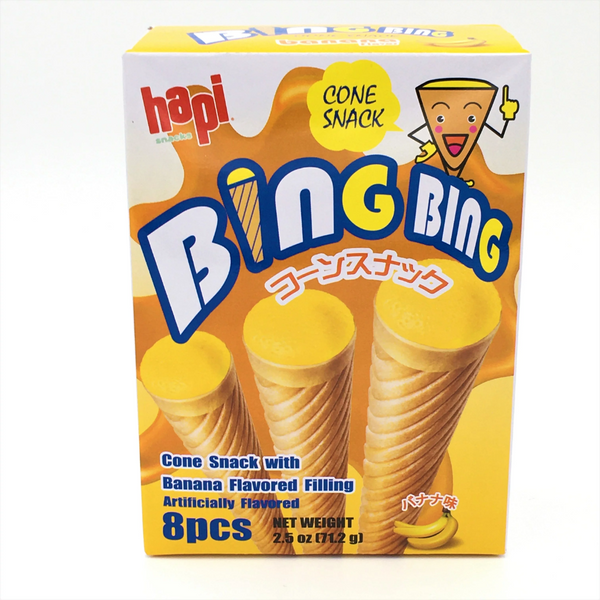 Bing Bing cone snacks- banana