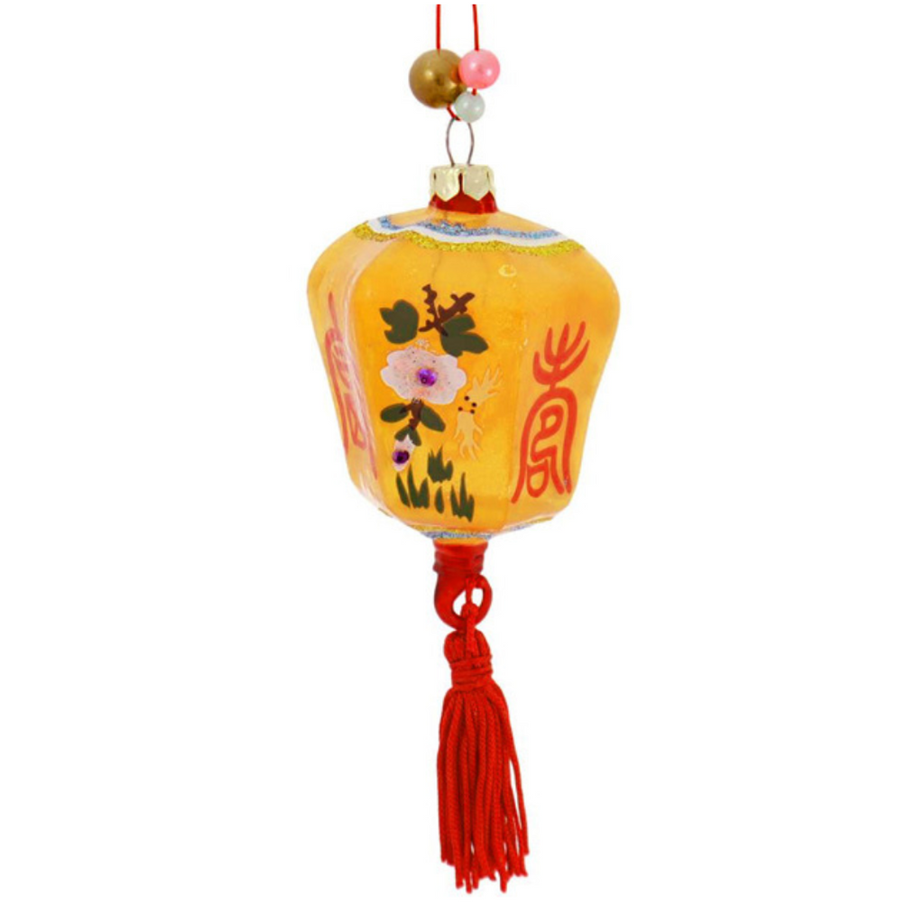 Small Lantern Glass Ornaments