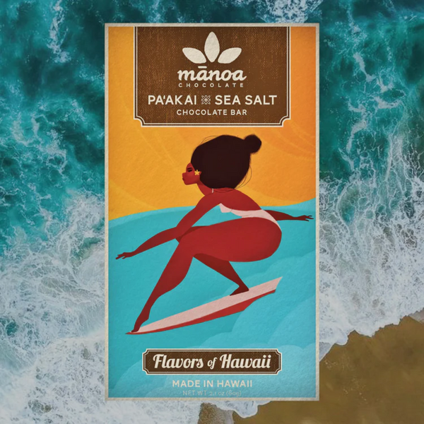 Manoa Chocolate Hawaii: Pa'akai x Sea Salt 72%