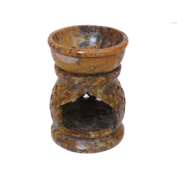 Soapstone oil burner