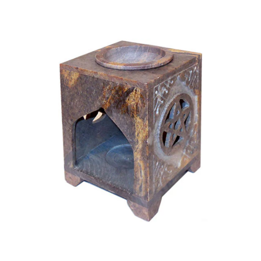 Soapstone Oil Burner 4.5 in