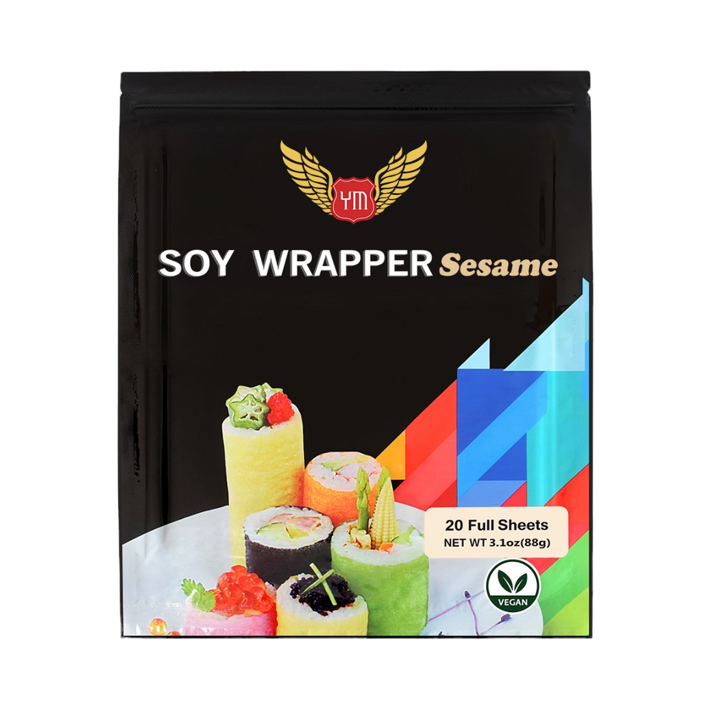 Soy Wrapper Sesame - 20 Sheets