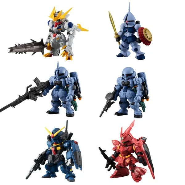 FW Gundan Converge 10th Anniversary Blind Box figurines