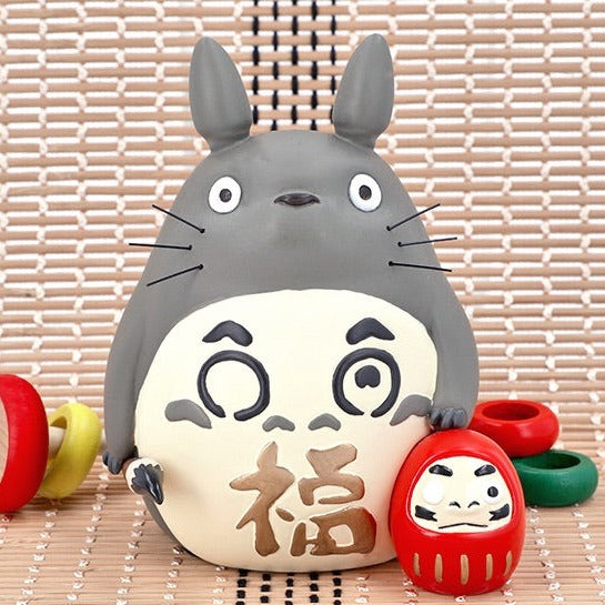 Totoro Good Luck Daruma