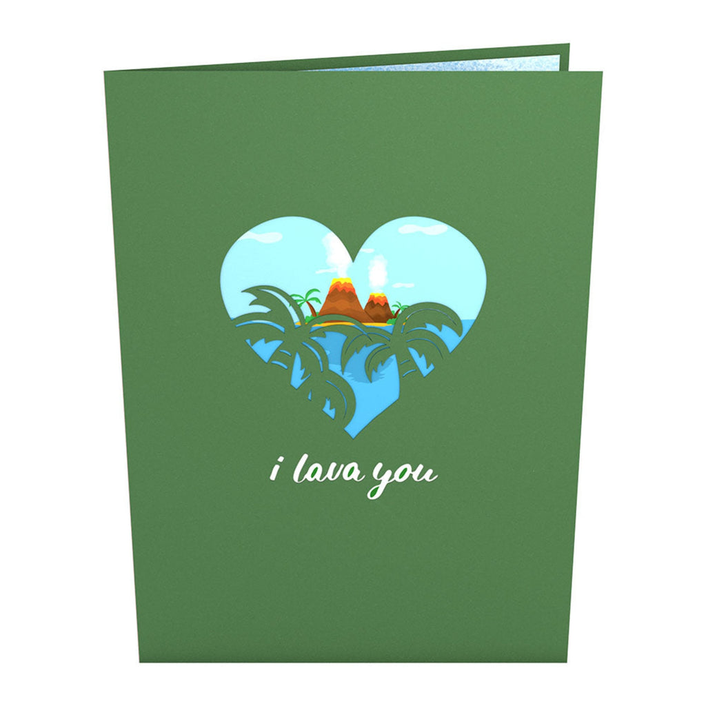 Pop-Up Card: I Lava You