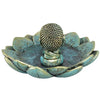 Baby Buddha Lotus Incense Holder back view