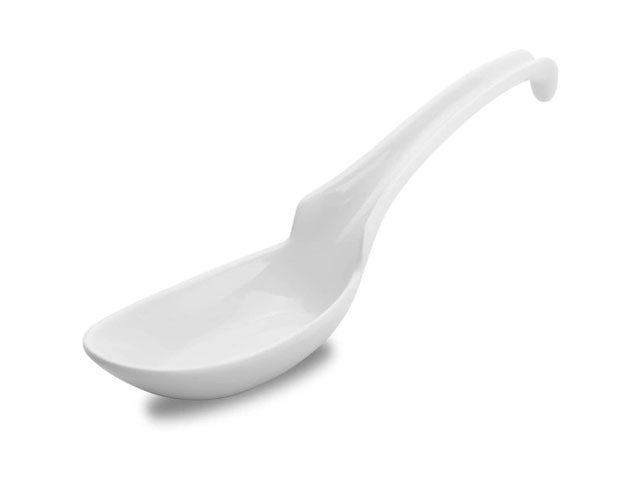 Melamine Soup Spoon with Notch and Stopper