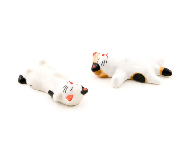 Ceramic Kitty Chopstick Holder