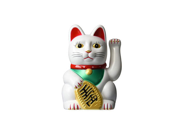 Battery Powered Hand Motion Lucky Cat - 6"H