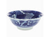 Cobalt blue koi fish designed dish 