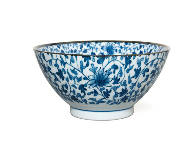 Karakusa Vine Noodle Bowl - 7 in.