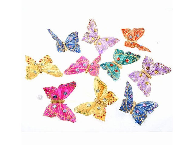 Multi-Color Butterfly Garland